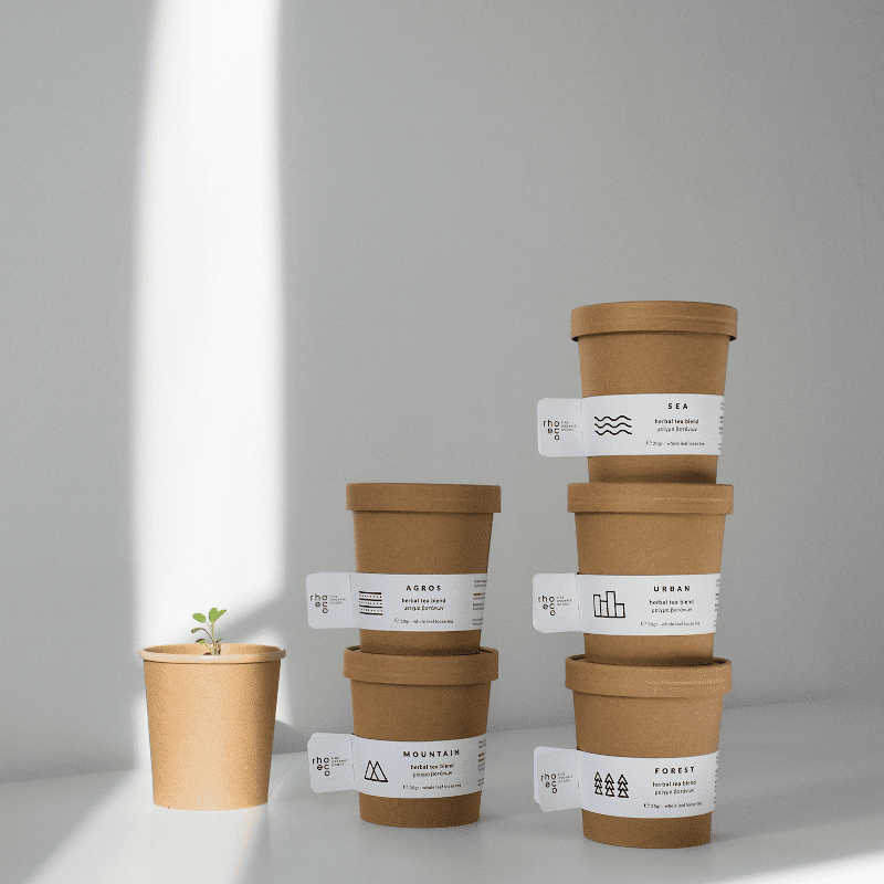 Bio Kräuterteemischung - Trink es, pflanze es von Rhoeco
