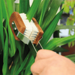 Blätterbürste natur von Redecker