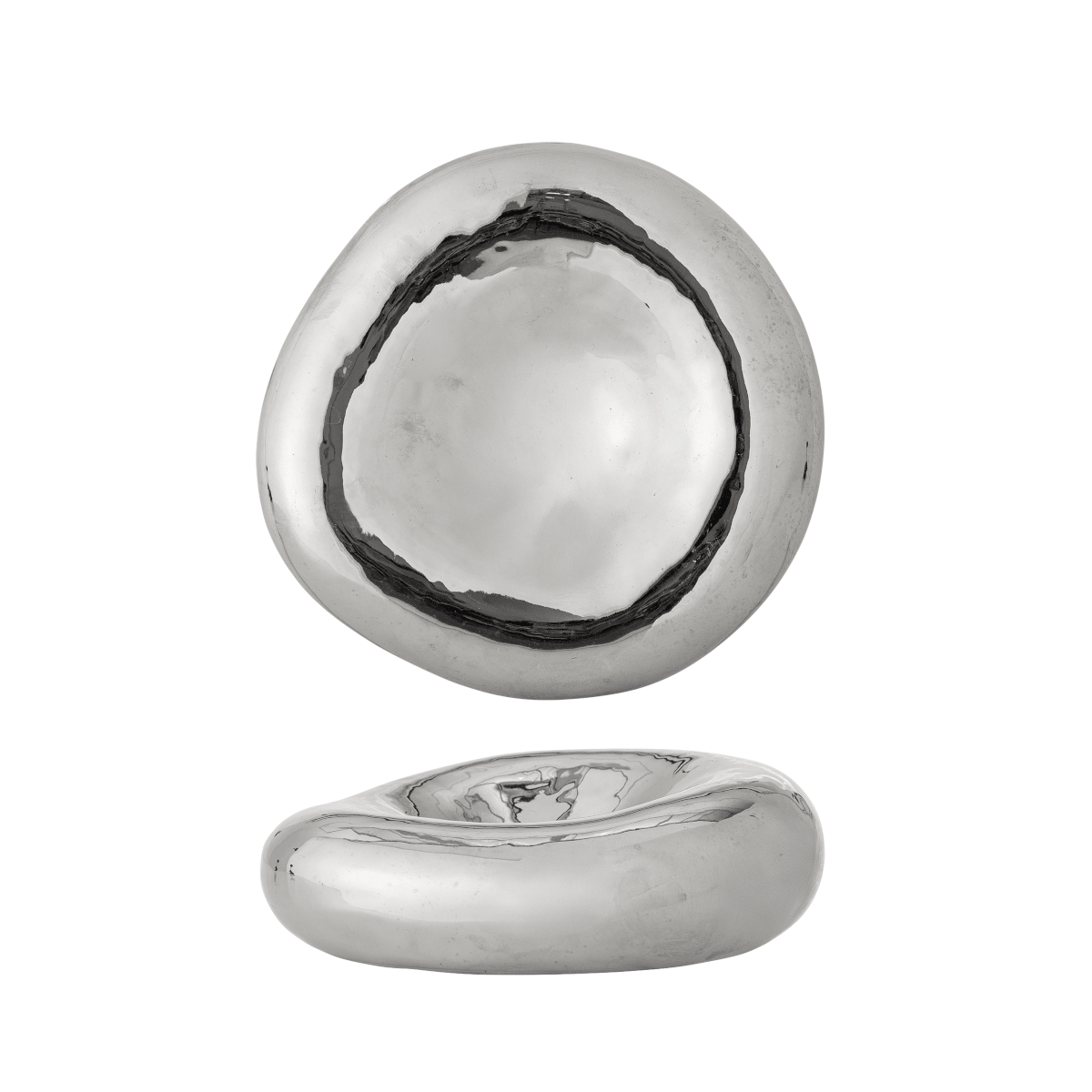 Bloomingville - Schale Shine silber

