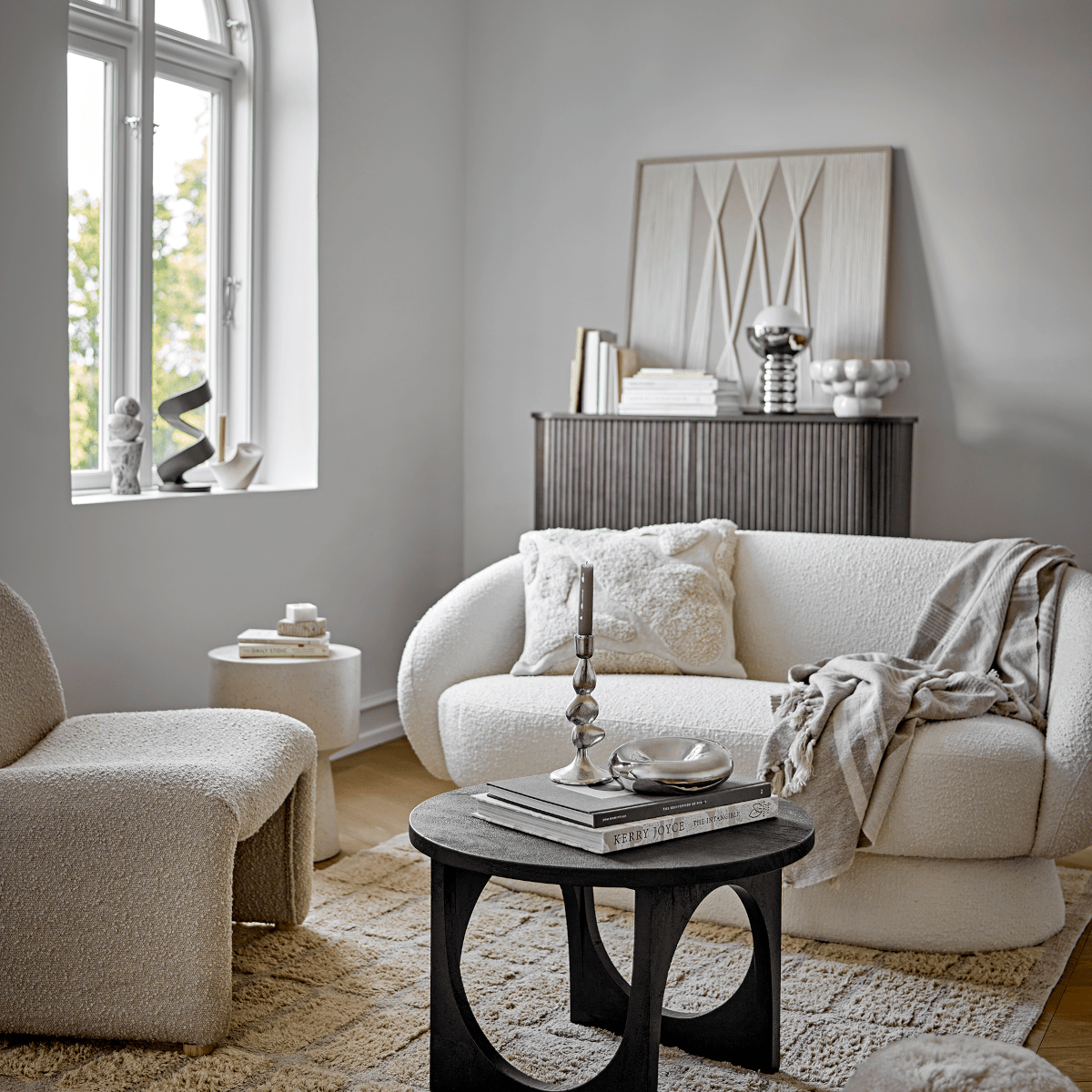 Bloomingville - Schale Shine silber

