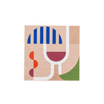 Bloomingville - Servietten Its Wine O Clock