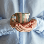 Bloomingville - Tasse Nini rosa/grün

