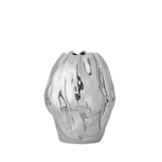 Bloomingville - Vase Bobby silber

