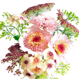 Blumenstrauss - Wild Bouquets pink caramel von Jora Dahl