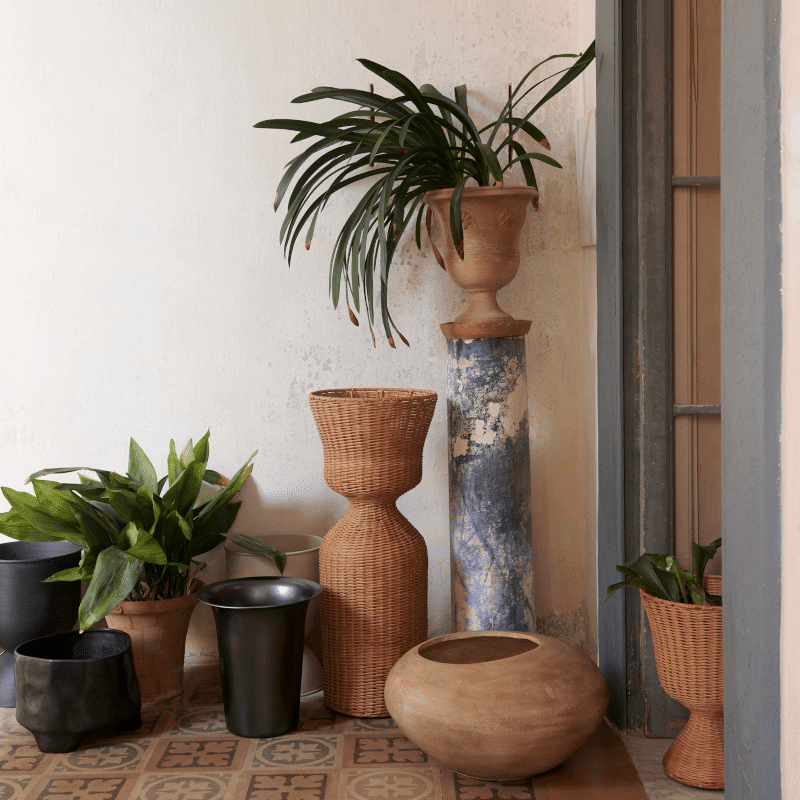 Blumentopf - Dodu low brown von Ferm Living