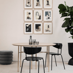 Blumentopf - Hourglass Pot schwarz L von Ferm Living