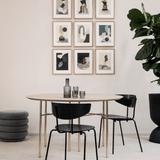Blumentopf - Hourglass Pot schwarz L von Ferm Living