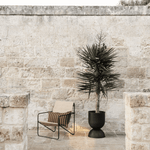 Blumentopf - Hourglass Pot schwarz XS von Ferm Living