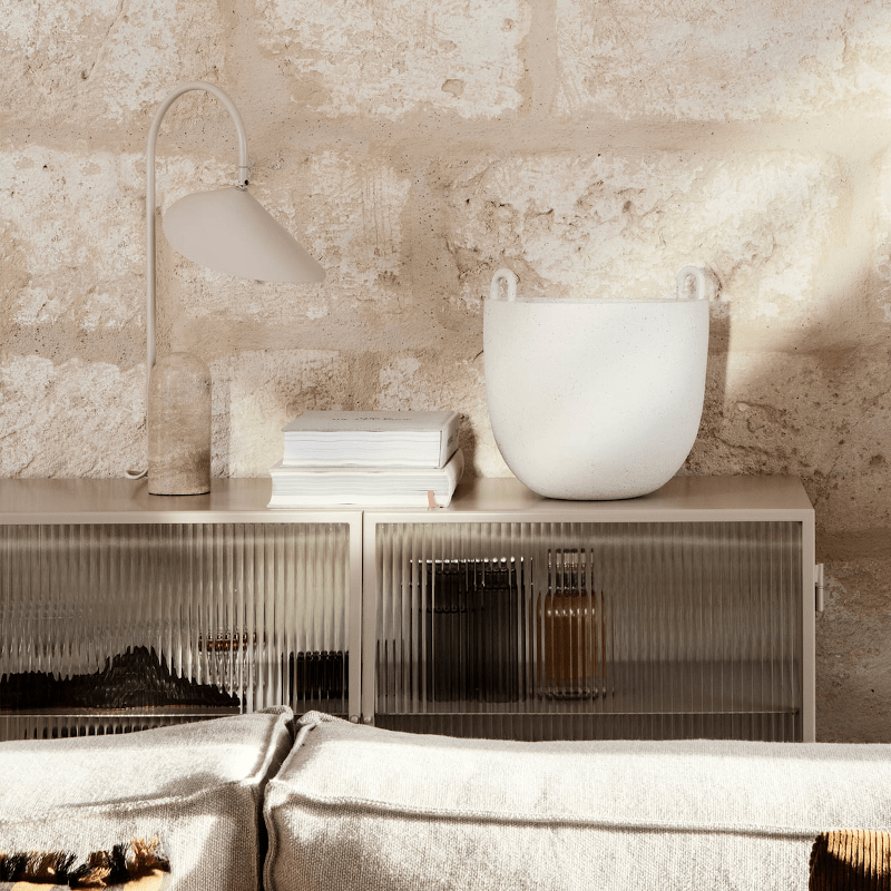 Blumentopf - Speckle M Off-White von Ferm Living