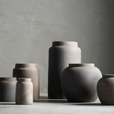 Blumentopf – Ton smoke L von Tine K home