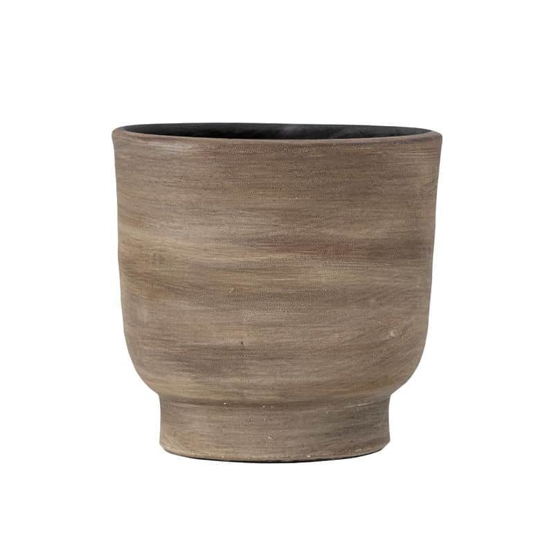 Blumentopf - Venca terraccota braun S von Bloomingville