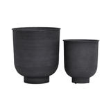 Blumentopf - VIG hoch grau von House Doctor