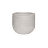 Hübsch Interior - Plant pots Grooved grey
