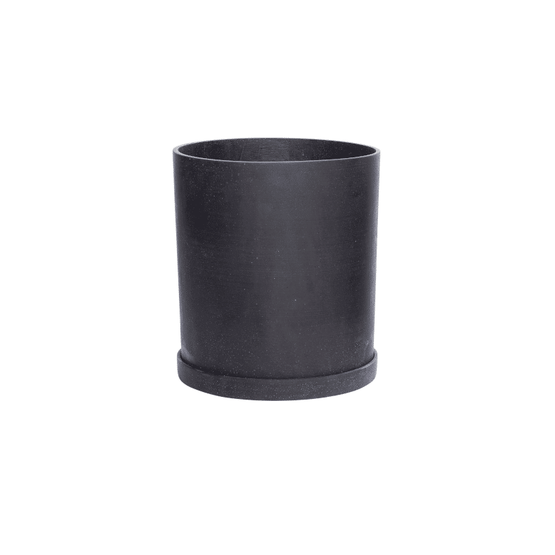 Blumentöpfe - Podium schwarz L von Hübsch Interior