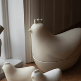 Bowl - Happy Hen creme von dbkd