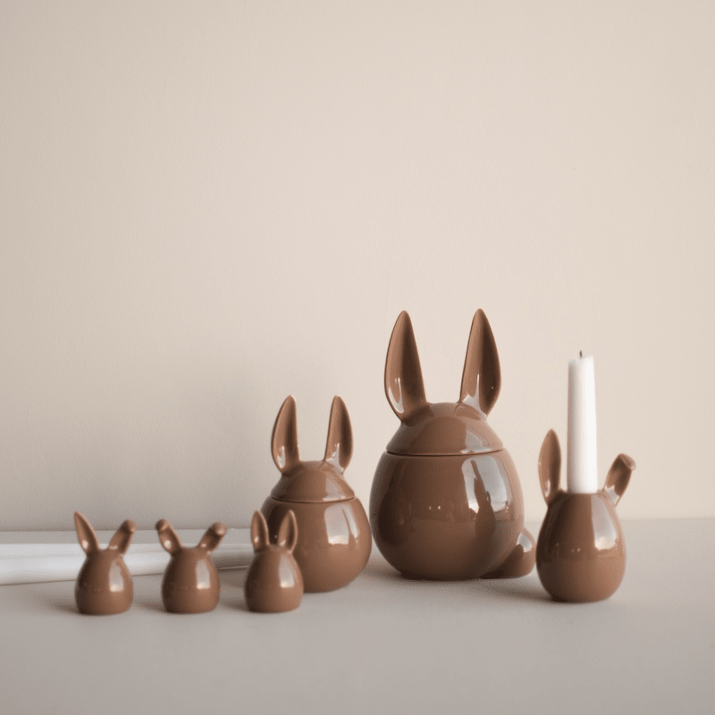 Bowl - Rabbit shiny nougat L von dbkd
