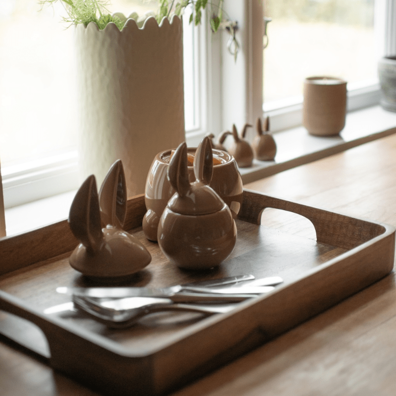 Bowl - Rabbit shiny nougat L von dbkd