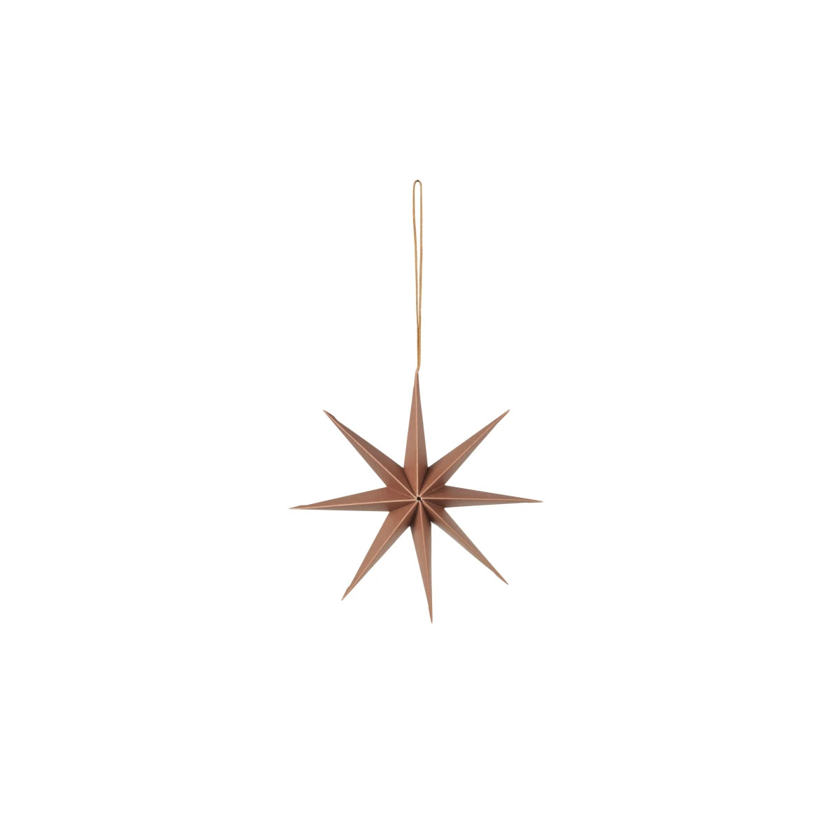 Broste Copenhagen - Christbaumschmuck Star indian tan