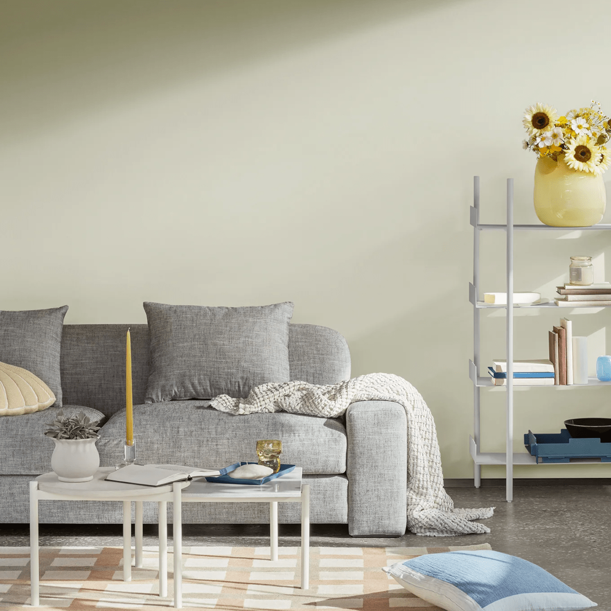 broste copenhagen - Kerzen Getaucht golden yellow 4er Set