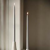 Broste Copenhagen - Kerzen getaucht silver 4er Set