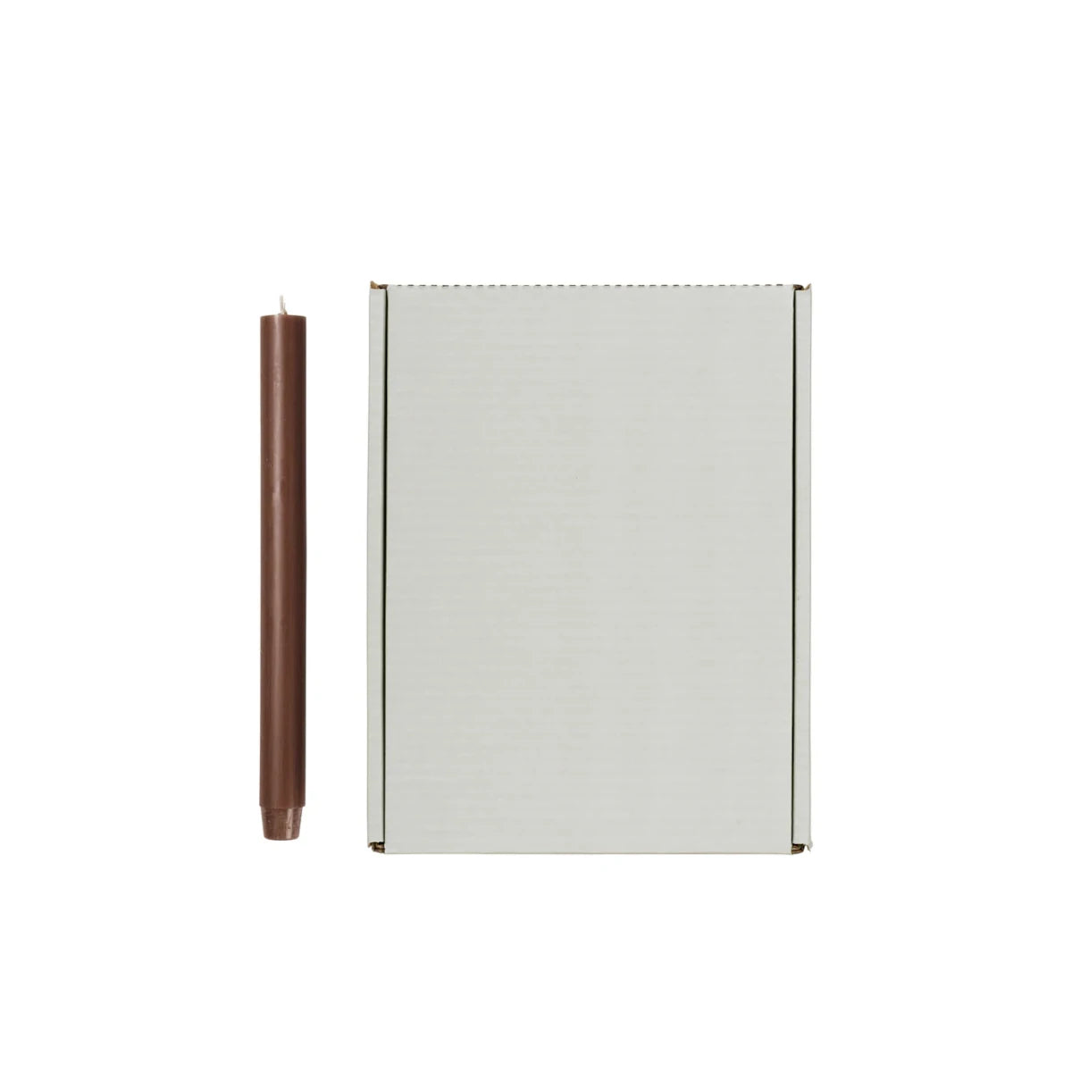 Broste Copenhagen - Kronkerze Rustik dark brown Ø2,6