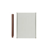 Broste Copenhagen - Kronkerze Rustik dark brown Ø2,6