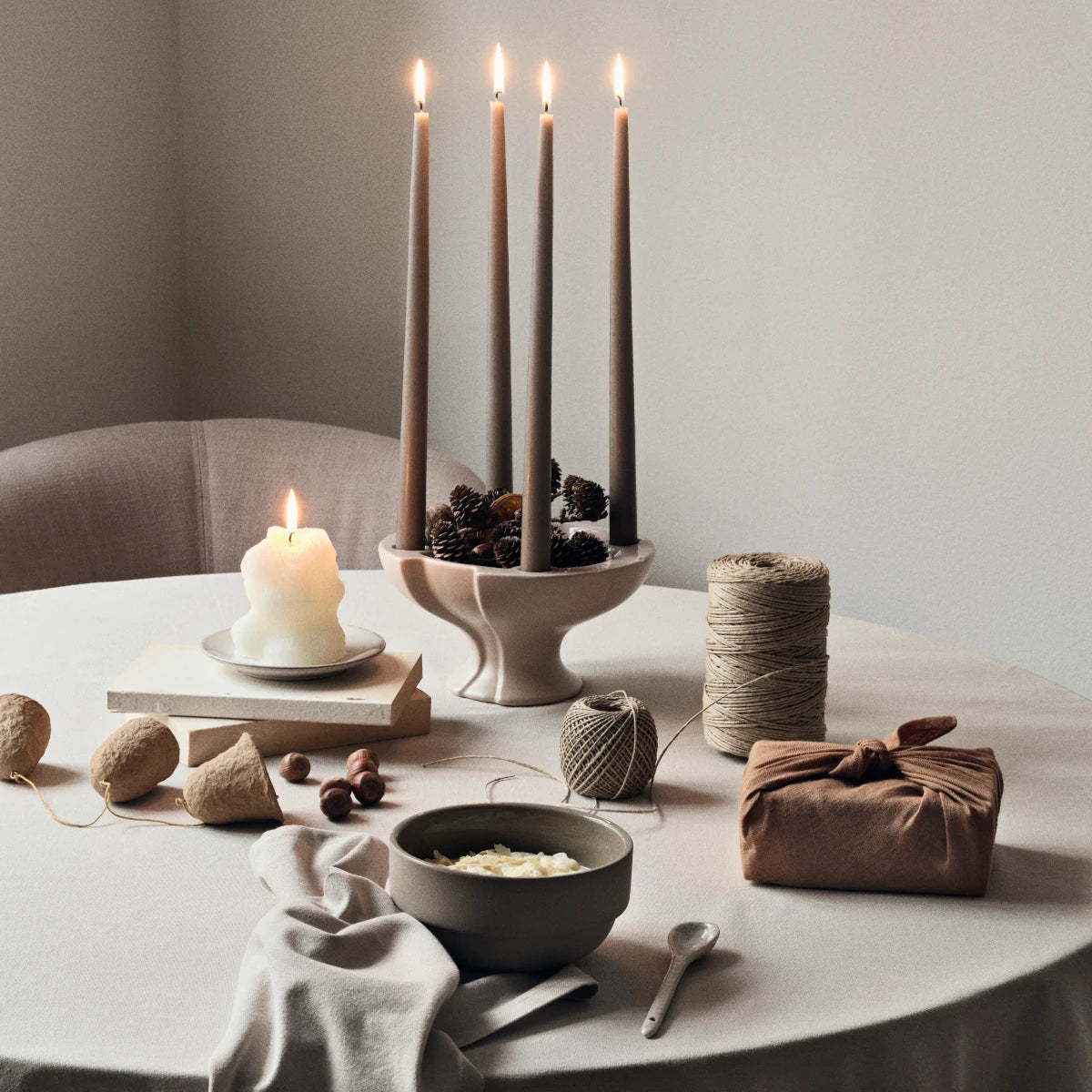 Broste Copenhagen - Leuchter Leda sand