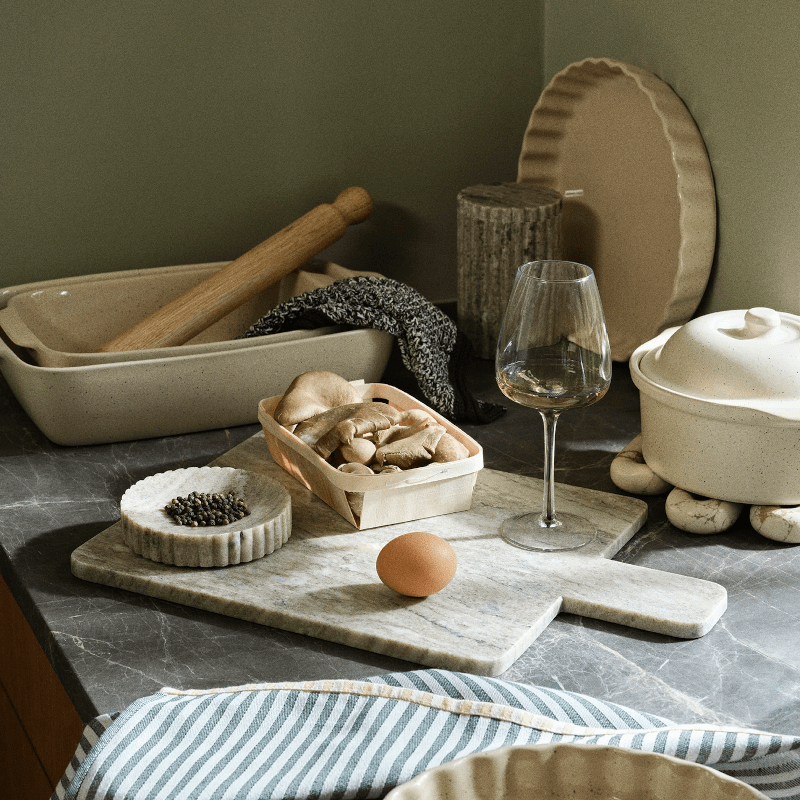 Broste Copenhagen - Ofenform VIG M beige