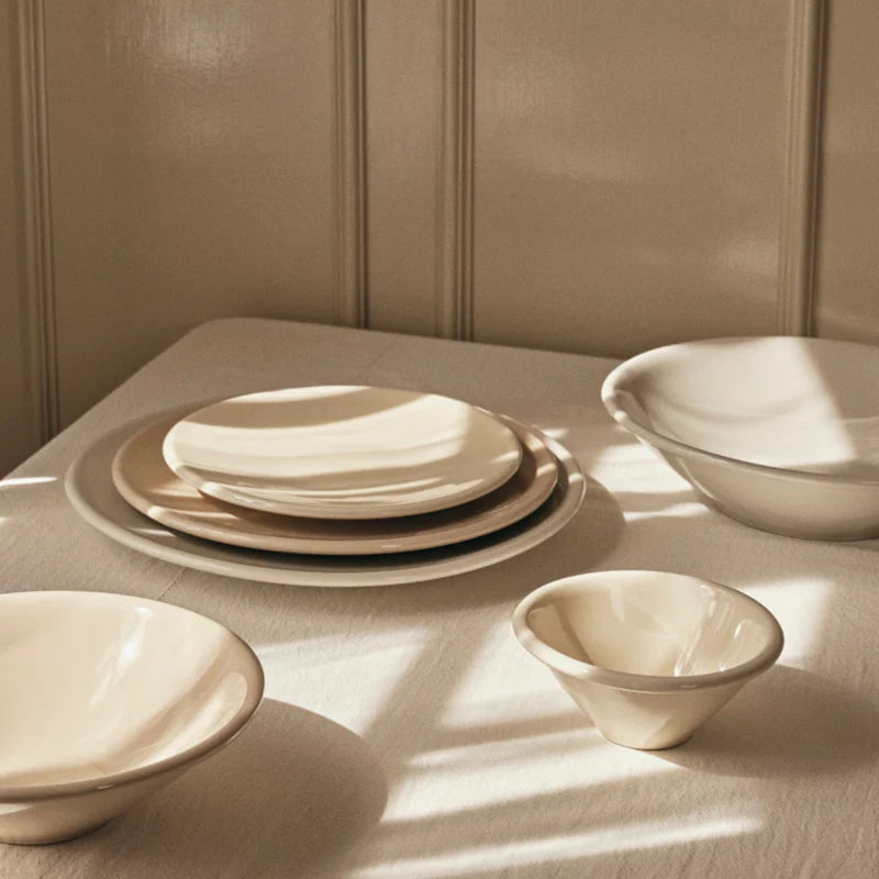 Broste Copenhagen - Schüssel Alfredo light grey