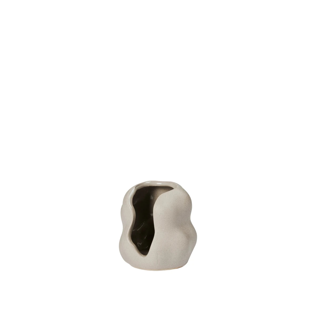 Broste Copenhagen - Teelichthalter Hekla dove grey S