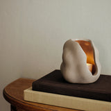 Broste Copenhagen - Teelichthalter Hekla dove grey S