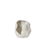 Broste Copenhagen - Teelichthalter Hekla white cream M