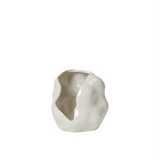 Broste Copenhagen - Teelichthalter Hekla white cream M