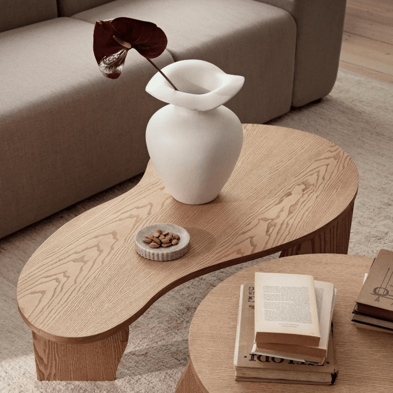 Broste Copenhagen - Vase Florentina M weiss