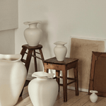 Broste Copenhagen - Vase Florentina M weiss