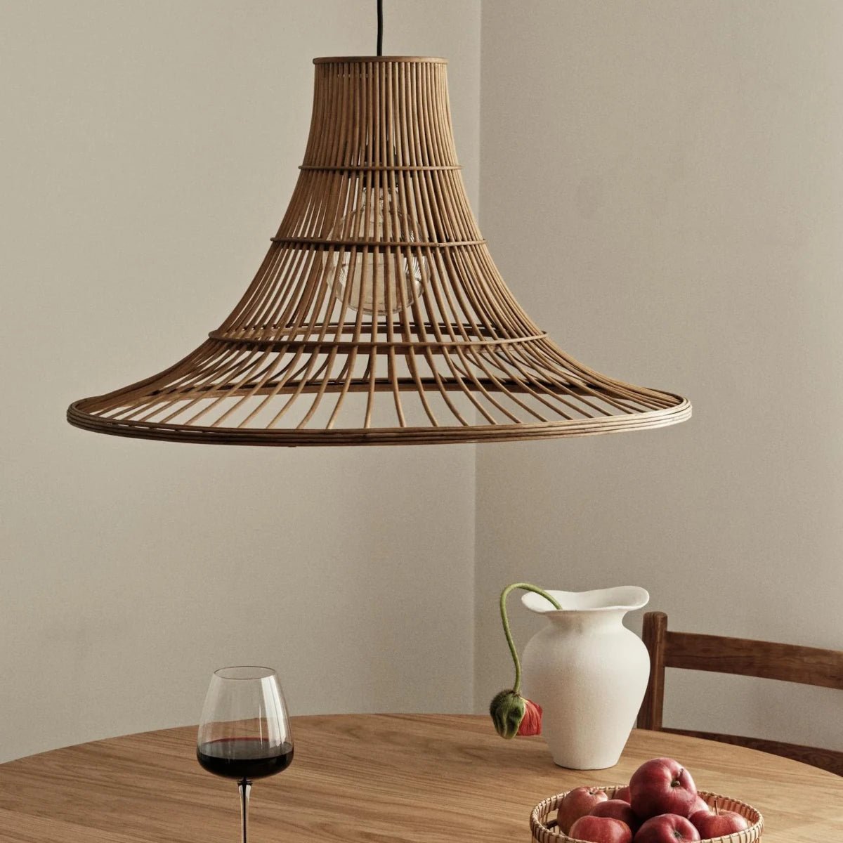 Broste Copenhagen - Vase Florentina S weiss

