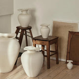 Broste Copenhagen - Vase Florentina S weiss

