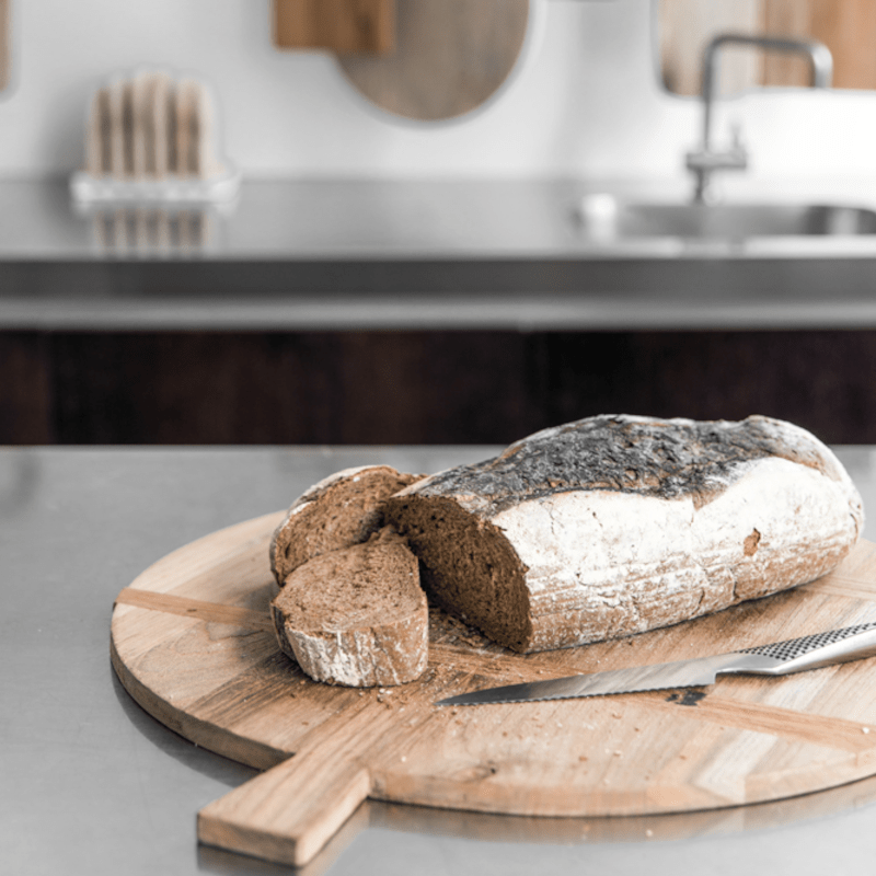Brotbrett – Teak reclaimed L von HKliving