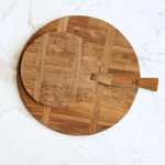 Brotbrett - Teak reclaimed M von HK Living