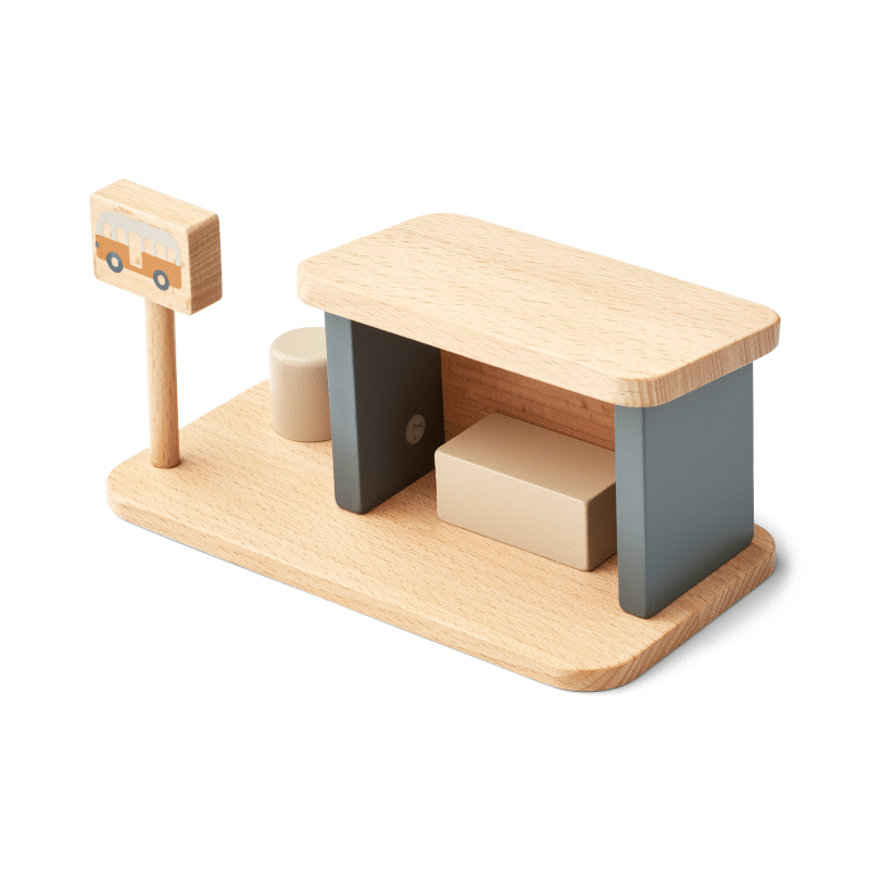 Bus Stop - Village whale blue mix von Liewood