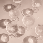 Champagnerglas - Ripple klar 2er Set von Ferm Living