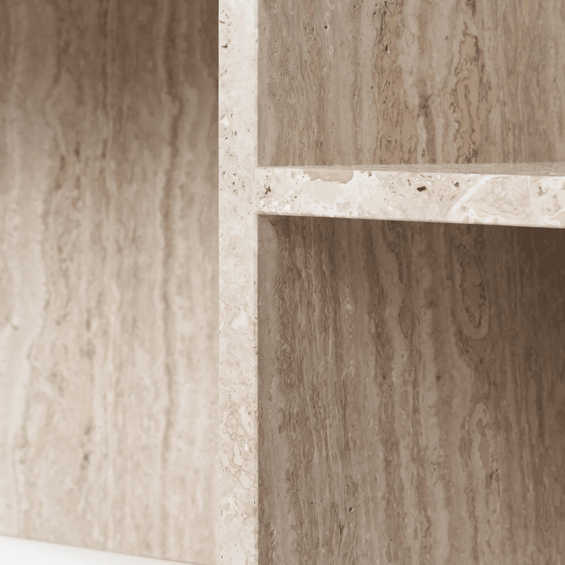 Couchtisch - Distinct Travertine von Ferm Living