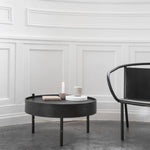Couchtisch - Turning Table schwarz von menu