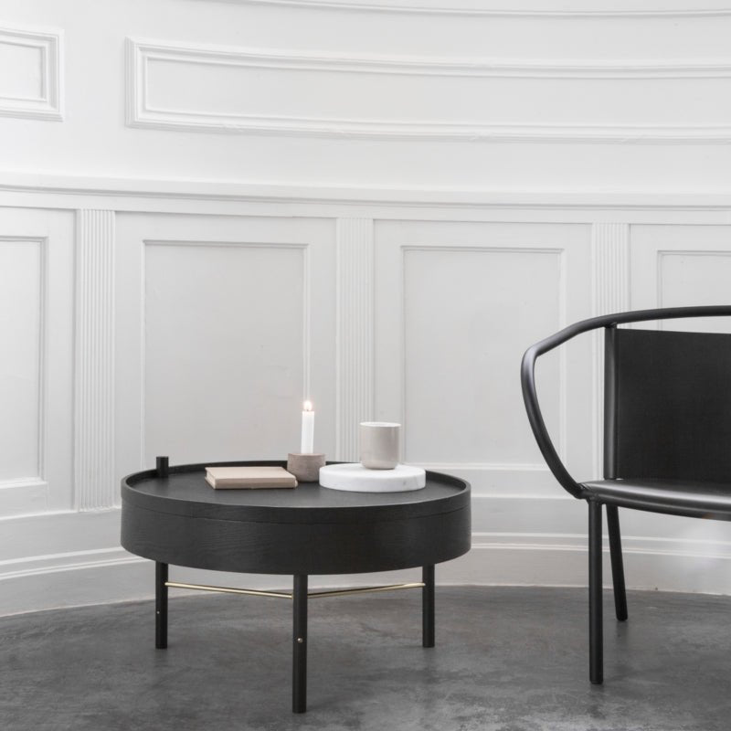 Couchtisch - Turning Table schwarz von menu