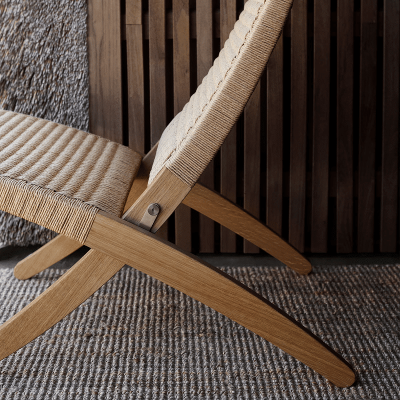 Cuba Chair - MG501 Papierkordel Eiche von Carl Hansen