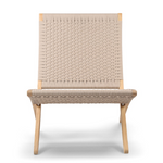 Cuba Chair Outdoor - MG501  Teak - Sesame von Carl Hansen