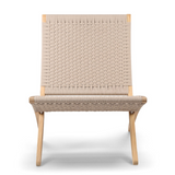Cuba Chair Outdoor - MG501  Teak - Sesame von Carl Hansen