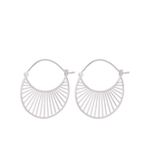 Daylight Earrings silber L von Pernille Corydon