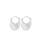 Daylight Earrings silber von Pernille Corydon