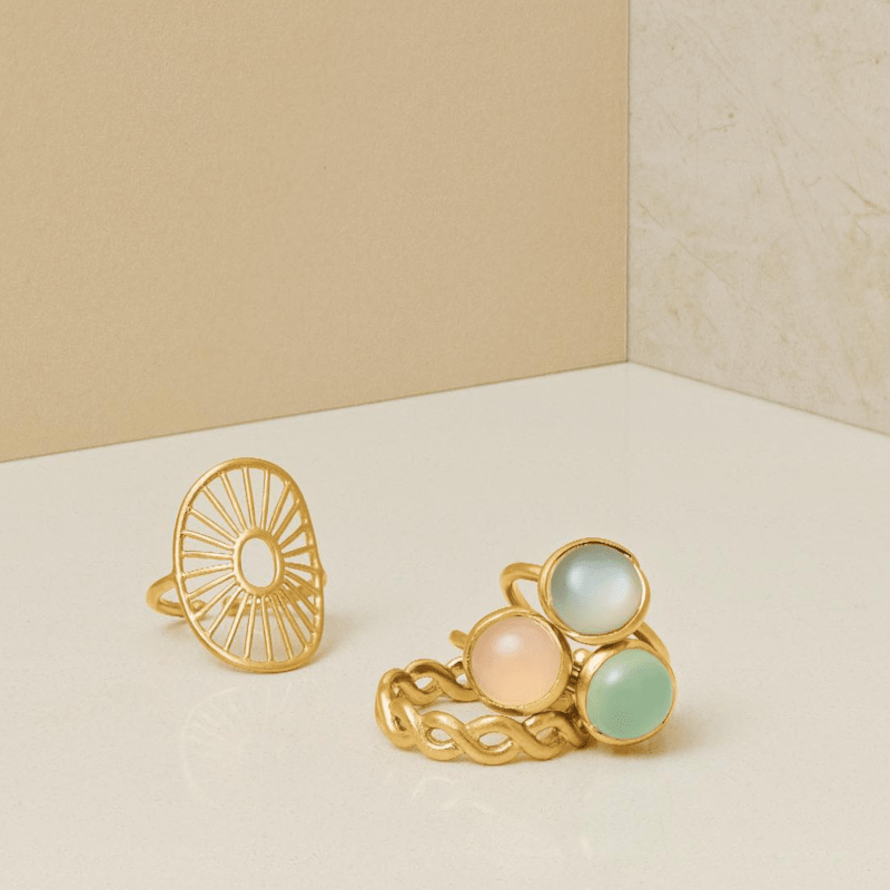 Daylight Ring gold von Pernille Corydon